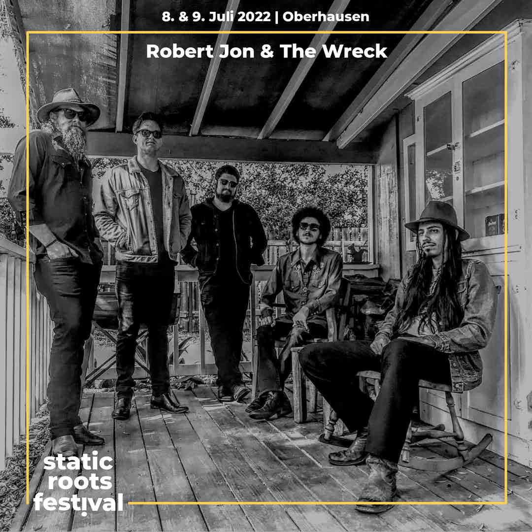 static roots festival 2022 - lineup - robert jon and the wreck