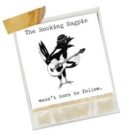 The Rocking Magpie Logo